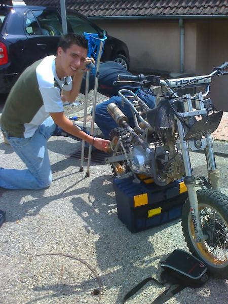 bricolage de la dirt d'axel
