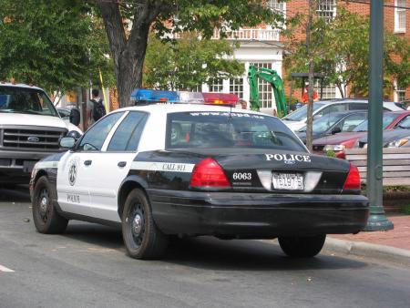 cop's car